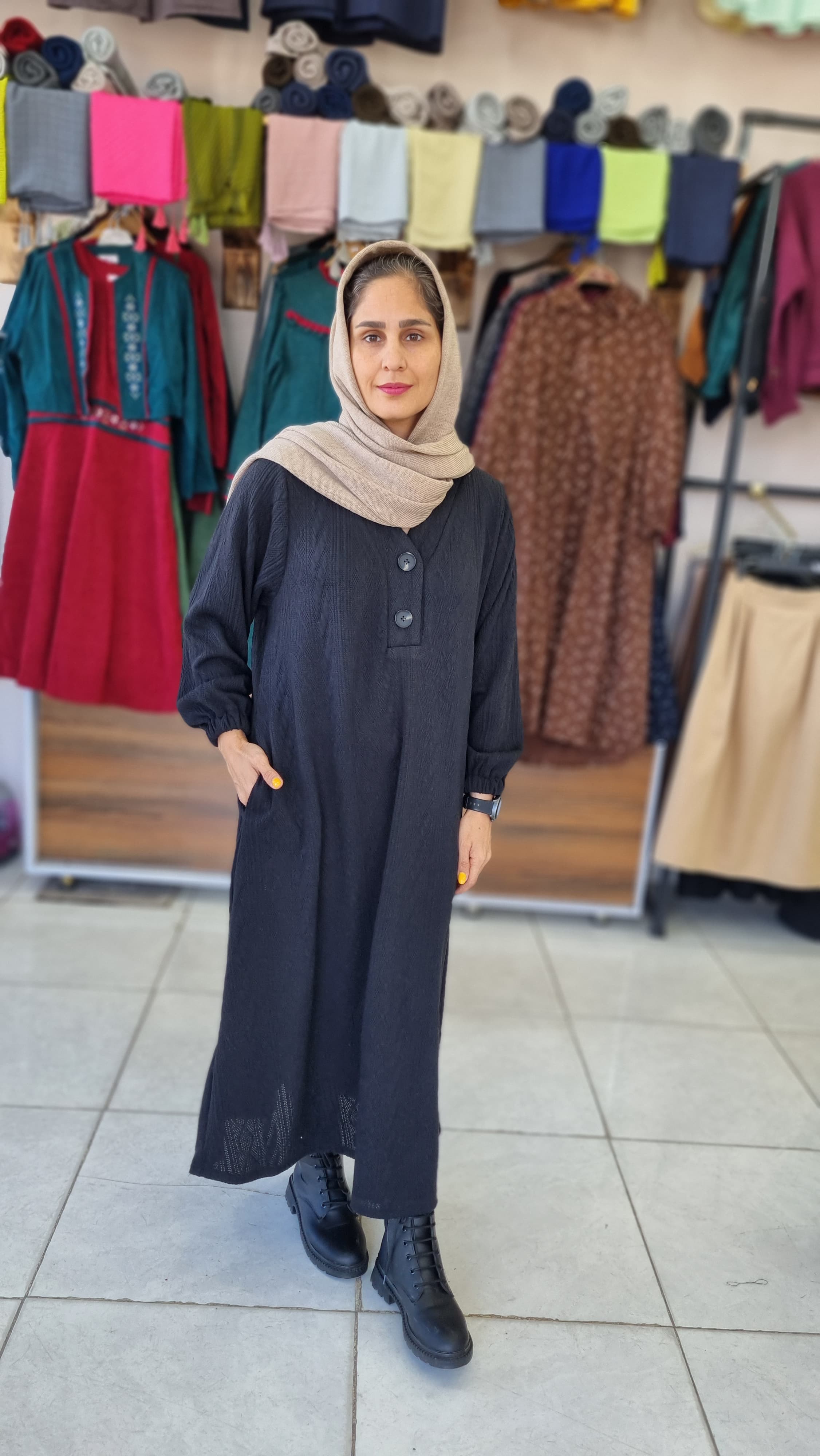 پیراهن بافت نازمهر